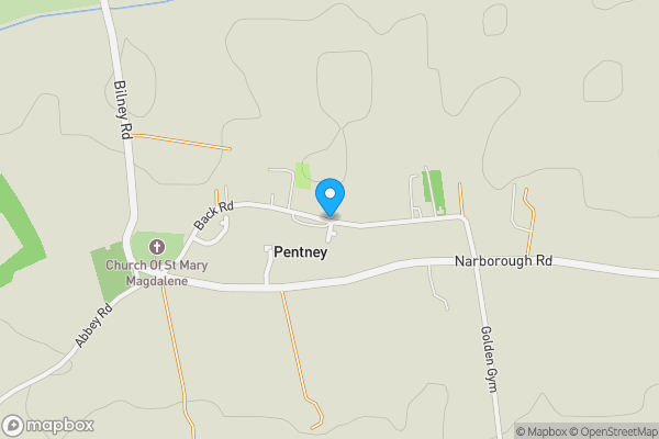 Map location for Church Farm Cottage, Back Road, Pentney, King's Lynn, Norfolk PE32 1JW