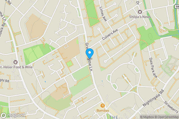 Map location for Green Wrythe Lane, Carshalton, Surrey, SM5 2DR