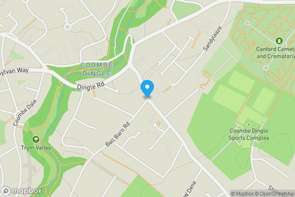 Map location for Coombe Lane, Bristol, BS9 2AS