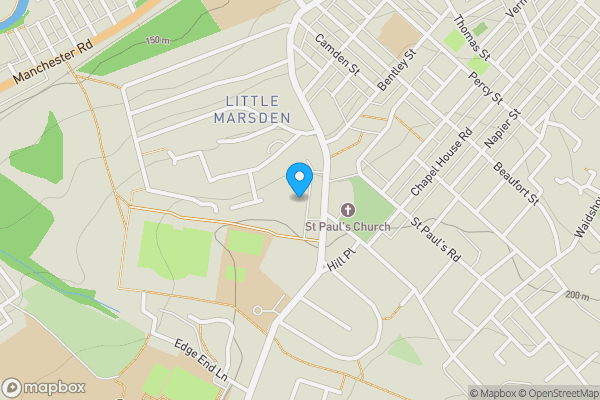 Map location for Delph Mount, NELSON, Lancashire, BB9 0EA