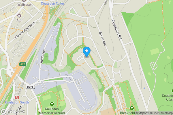 Map location for 20, Woodhatch Spinney, Coulsdon, Surrey, CR5 2SU