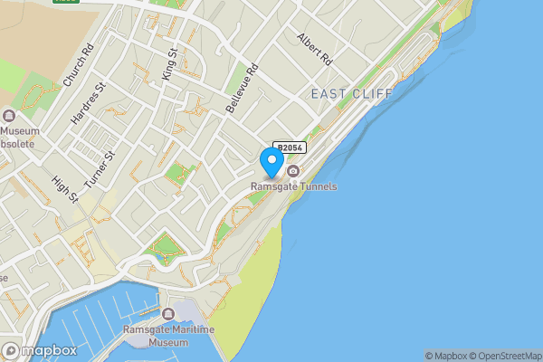 Map location for Wellington Crescent, Ramsgate, Kent, CT11 8JL