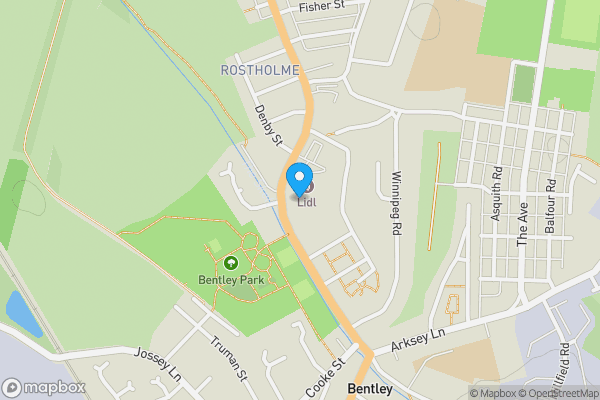 Map location for 78 Askern Road, Bentley, Doncaster, South Yorkshire, DN5 0EW