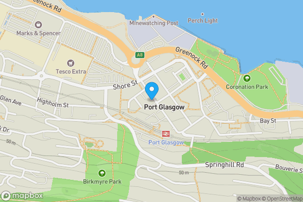Map location for 51-55 Princes Street, Port Glasgow PA14 5JH