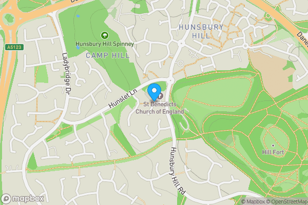 Map location for Land / Plot @ St. Benedicts Mount, Northampton, Northamptonshire, NN4 9XL