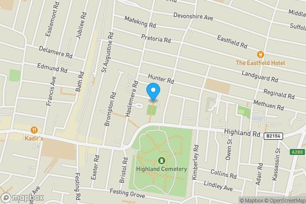 Map location for 26 St. Anns Road, Southsea, Hampshire, PO4 9AT
