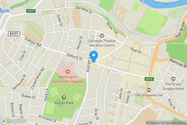 Map location for 31 Murray Road, Workington, CA14 2AB