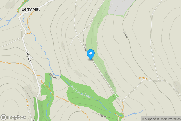 Map location for Plot 2, White Rock House Farm, Dean House Lane, Stainland, Halifax, West Yorkshire, HX4 9LG