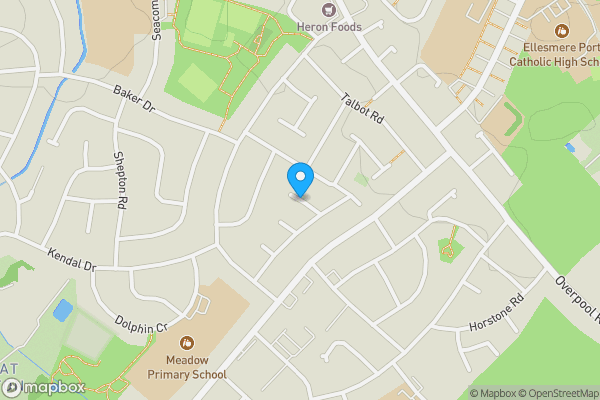 Map location for Cartmel Drive, Ellesmere Port, Merseyside, CH66 2SQ
