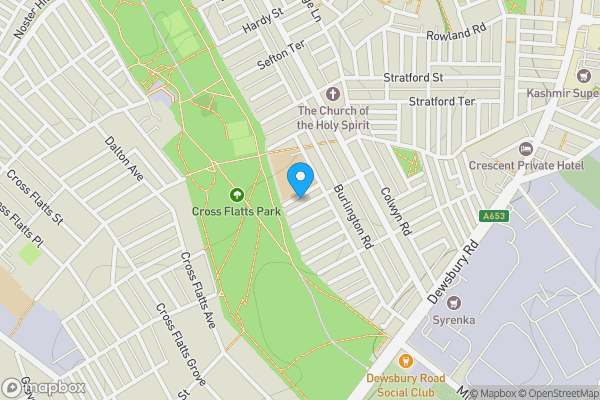 Map location for 11 Harlech Mount, Leeds, West Yorkshire, LS11 7DW