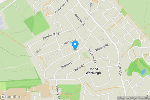 Map location for 189 Knights Road, Hoo, Medway, Rochester, Kent ME3 9BY