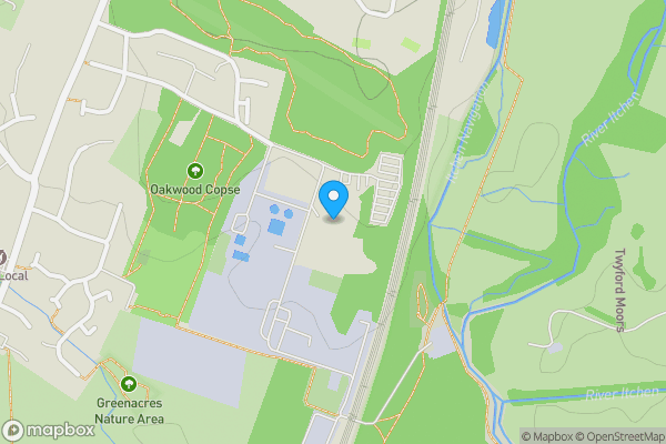 Map location for Southern House Otterbourne Winchester Hampshire SO21 2RU