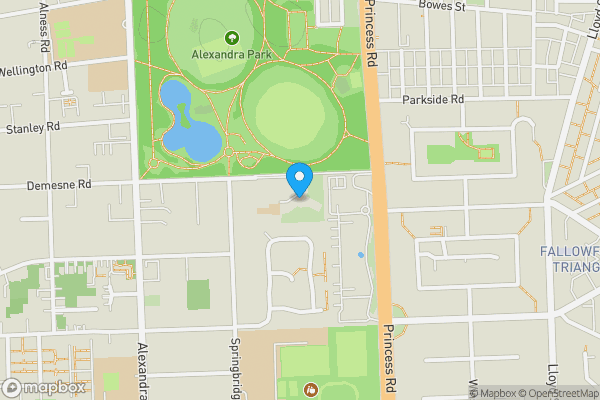 Map location for 230 Montgomery House, Demesne Road, Alexandra Park, Manchester City Centre, M16 8PH