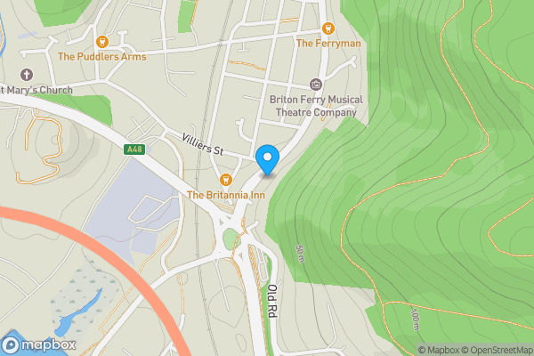 Map location for 10-12 Neath Road, Briton Ferry, Neath, West Glamorgan, SA11 2YR