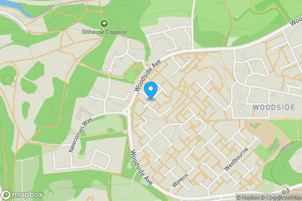 Map location for Weybridge, TELFORD, Shropshire, TF7 5QA
