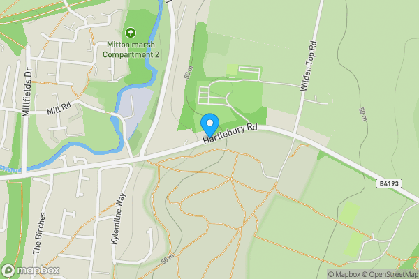 Map location for Hartlebury Road, Stourport-on-Severn, Worcestershire, DY13 9JA