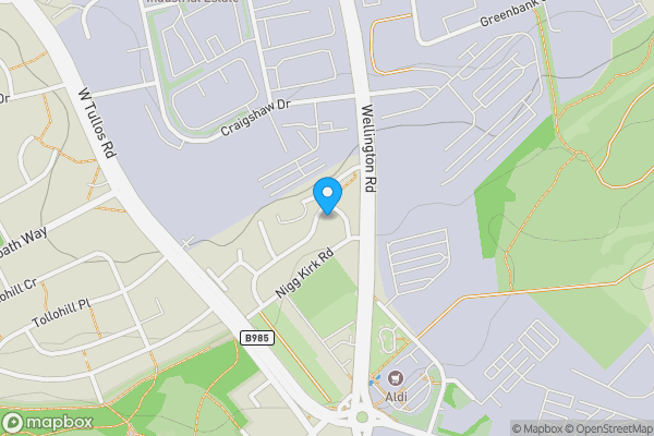 Map location for Flat 3, 6, Nigg Kirk Road, Aberdeen, Aberdeenshire, AB12 3DF