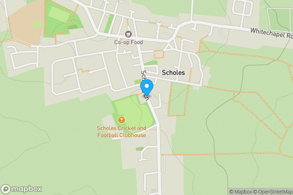 Map location for Scholes Lane, CLECKHEATON, West Yorkshire, BD19 6NS