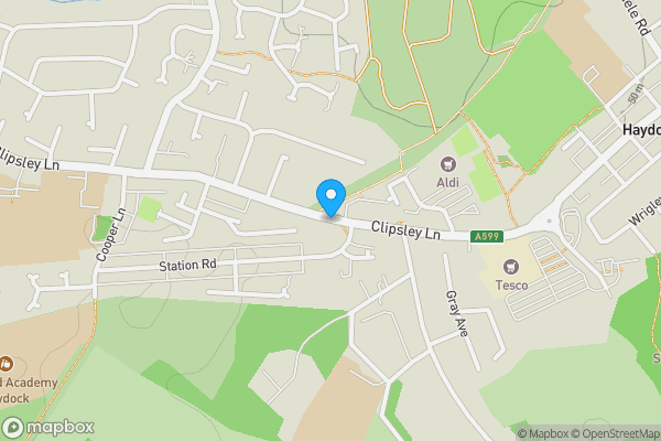 Map location for Clipsley Lane, ST. HELENS, Merseyside, WA11 0SX