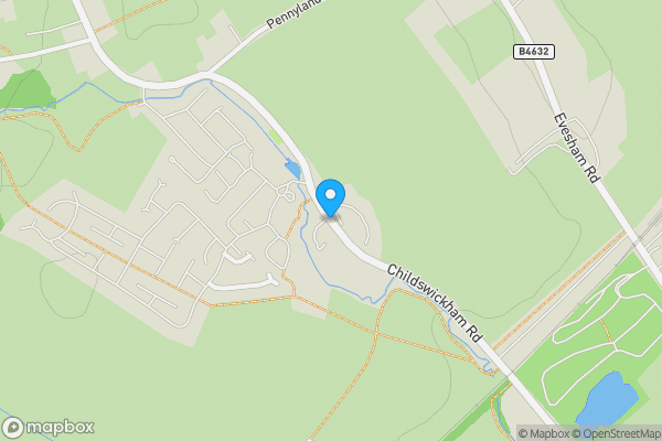 Map location for Childswickham Road, Broadway, Worcestershire, WR12 7HB