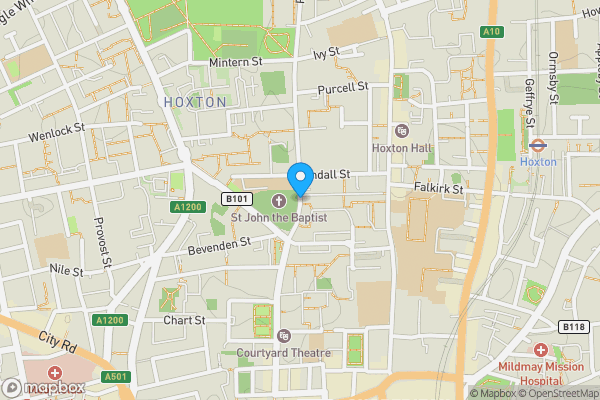 Map location for 9 Arden House, Pitfield Street, Islington, London, N1 6QD