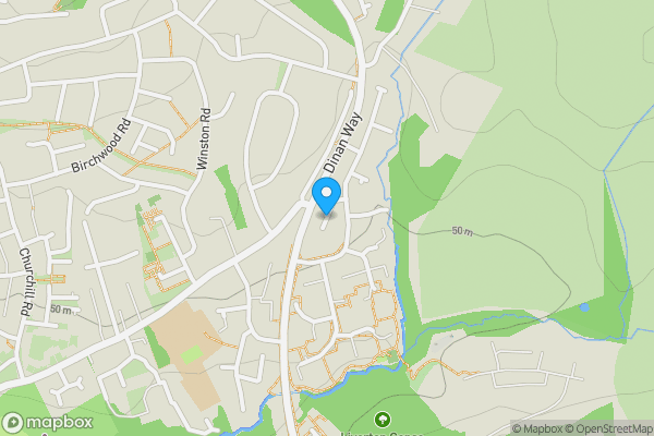 Map location for The Copse, EXMOUTH, Devon, EX8 4EY