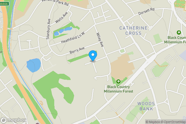 Map location for Bradshaw Avenue, Wednesbury, West Midlands, WS10 8QA