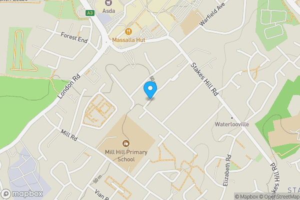 Map location for Maralyn Avenue, WATERLOOVILLE, Hampshire, PO7 7LL