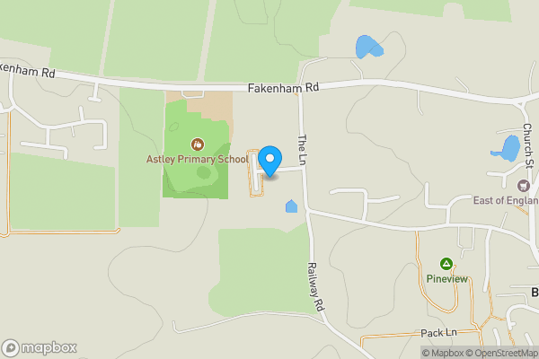 Map location for 13 Woodfield, Briston, Melton Constable, Norfolk, NR24 2JY