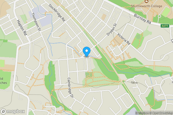 Map location for Beech Street, BURNLEY, Lancashire, BB12 7EE