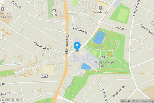 Map location for Apartment 6, The Fire House, 8 Nottingham Road, Daybrook, Nottingham, Nottinghamshire, NG5 6JQ