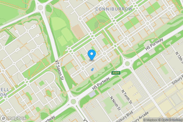 Map location for Cleavers Avenue, Milton Keynes, Buckinghamshire, MK14 7DG