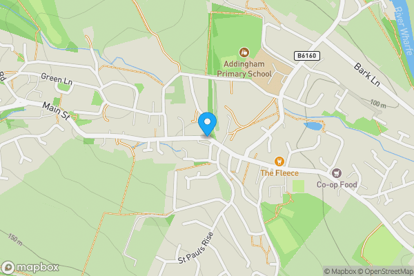 Map location for Main Street, ILKLEY, West Yorkshire, LS29 0PD