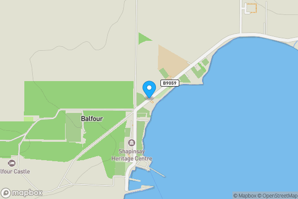 Map location for Plot 20 Sea View, Shapinsay, Balfour, Orkney, KW12 2DZ