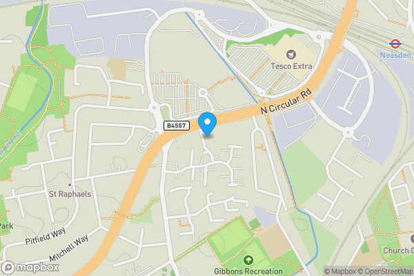 Map location for 2 Herne Close, Neasden, London, NW10 0JS
