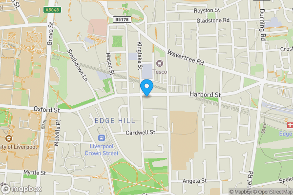 Map location for Flat 355 Queensland Place 2 Chatham Place, (Room G, Cluster 67), L7 3AA