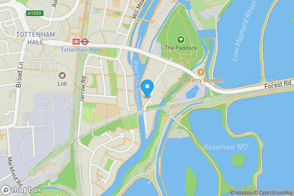 Map location for 102 Bream Close, Tottenham Hale, London, N17 9DQ