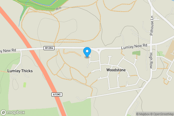 Map location for Flat 17 Glamis Court, Woodstone Village, Houghton le Spring, Tyne and Wear DH4 6TR