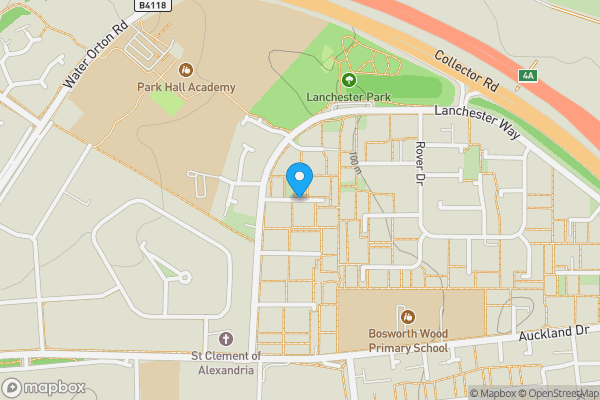 Map location for Hillman Grove, BIRMINGHAM, West Midlands, B36 9LX