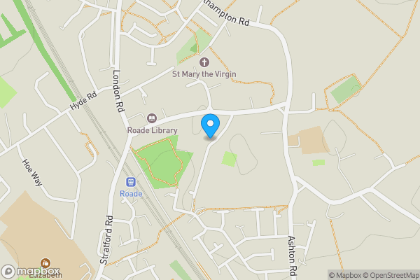 Map location for 10 The Leys, Roade, Northampton, Northamptonshire NN7 2NR