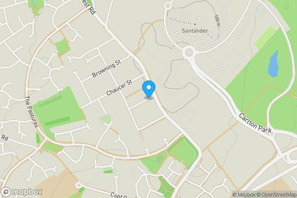 Map location for Building Plot Burns Street, Leicester, LE19 3EA