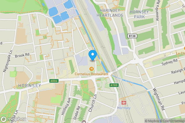 Map location for 36 Amazon Apartments New River Avenue, London, N8 7QE