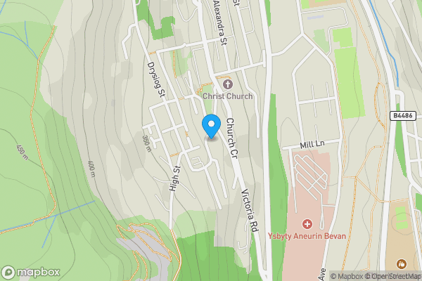 Map location for Drysiog Inn, 26 Commercial Street, Ebbw Vale, Gwent, NP23 6BS