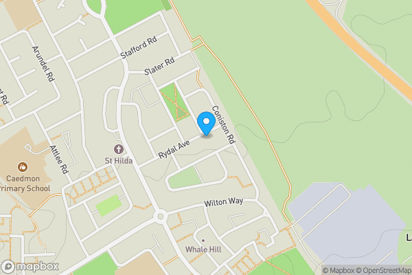 Map location for 9 Rydal Avenue, Grangetown, Middlesbrough TS6 7QG