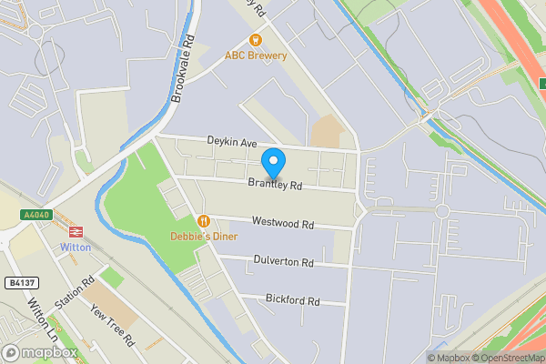 Map location for Brantley Road, Birmingham, West Midlands, B6 7DP