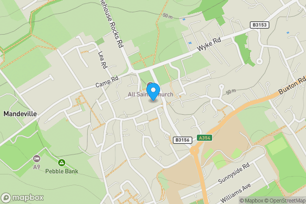 Map location for 6 Chamberlaine Road, Weymouth, DT4 9EX