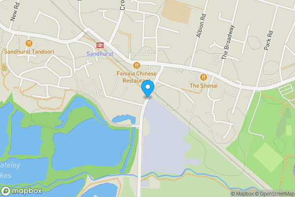 Map location for Land off Swan Lane, Sandhurst, GU47 9DA