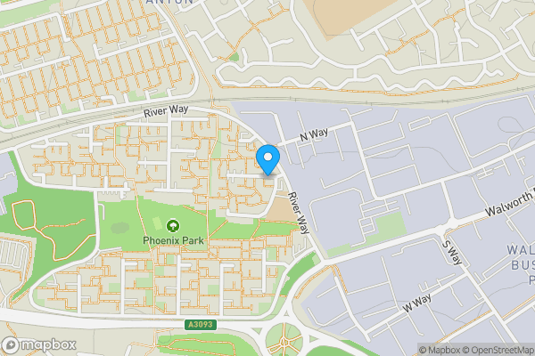 Map location for G1-2,4,6-11 Spey Court, Andover, Hampshire, SP10 5HA