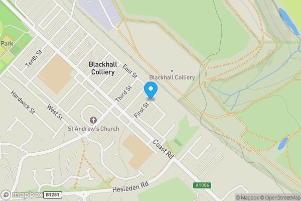 Map location for First Street, HARTLEPOOL, Cleveland, TS27 4EH