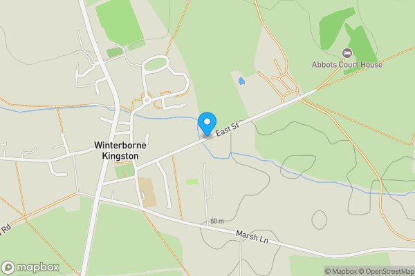 Map location for East Street Blandford Forum, Dorset, DT11